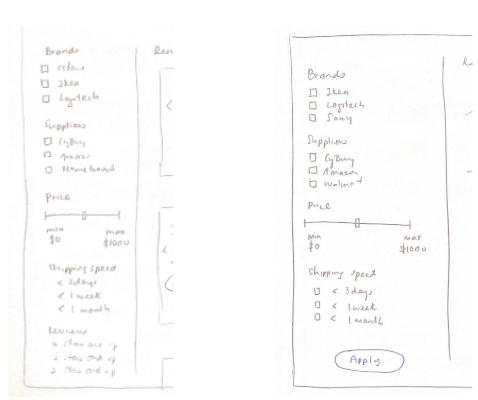 Fig 2. Applying filters